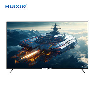 Televisor LED con Marco Metálico de 50 Pulgadas, Sistema Android Google Opcional, Smart TV con Pantalla de Vidrio Templado - Product Image 1