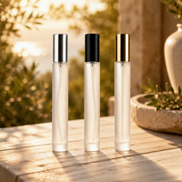 Flacon de parfum portable de luxe, vide, rond, rechargeable, 5ml, 8ml, 10ml, pour voyage, avec logo personnalisé, fabricant et fournisseur