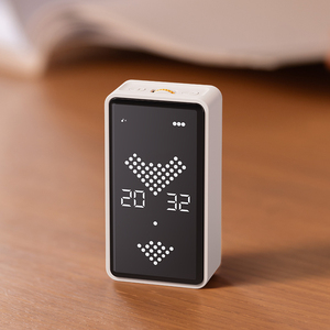 Sản phẩm mới DIY kỹ thuật số đồng hồ cát có thể điều chỉnh thời gian khối lượng LED màn hình lớn xách tay trọng lực vui vẻ hẹn giờ cho trẻ em Đồ chơi Quà tặng nghiên cứu - Product Image 4