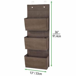 Hanging 3-Pocket Organizer Hanging Wall Closet Organizer for Wardrobe & <b>Kitchen</b> <b>Storage</b> - Product Image 4