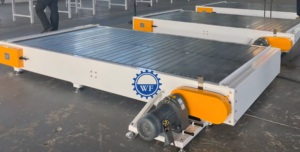 Durée de vie résistante de l'épaisseur 30000H du convoyeur 6mm de plat de chaîne d'acier au manganèse de capacité de charge pour la ligne de soudure automobile - Product Image 3