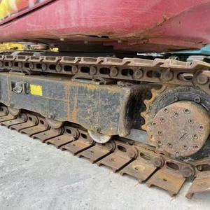 Miniexcavadora Yanmar VIO17 Usada de 1.7 Toneladas con Giro Cero de Cola, Orugas Retráctiles, Pequeña Excavadora Japonesa con Línea de Martillo Rompedor - Product Image 5