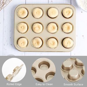 Plateau à pâtisserie demi-rond en acier inoxydable, <span class=keywords><strong>plaque</strong></span> à <span class=keywords><strong>pizza</strong></span> en aluminium de 14 pouces, <span class=keywords><strong>plaque</strong></span> à muffins jumbo de 6 tasses, <span class=keywords><strong>plaque</strong></span> à tarte en métal, <span class=keywords><strong>plaque</strong></span> à pâtisserie en aluminium - Product Image 5