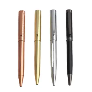WENYI the best-selling factory price ballpoint pen adopts a metal twisted ballpoint pen with a carving process