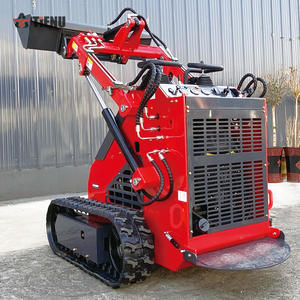 Mini-chargeuse sur pneus Tienu 2026 avec moteur diesel et déplacement sur chenilles, godet haute efficacité pour l'agriculture et le jardinage - Product Image 2