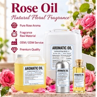Huile parfumée bio 100% pure de rose pour bougies, diffuseurs d'aromathérapie, spa et soins de la peau et des cheveux
