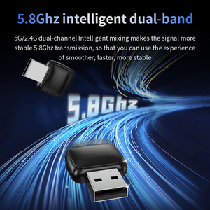 Adaptateur CarPlay filaire/sans fil 2-en-1 2026 Mini Dongle USB pour Android et Apple CarPlay avec 1 an de garantie - Product Image 5