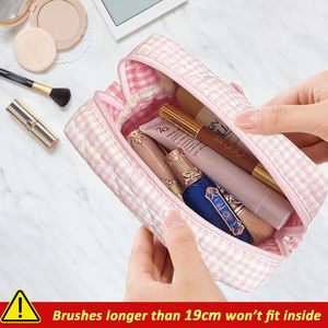 Eco Friendly Colorful Custom Travel <b>Large</b> Beauty Jacquard Pattern Terry Cloth Toweling pink Cute <b>Makeup</b> Cosmetic <b>Bag</b> With logo - Product Image 3