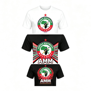 Maglietta Elettorale del Movimento Mayibuye in Africa, T-Shirt Personalizzata in Poliestere per Campagna Politica, Maglietta a Maniche Corte per Supporter Africani - Product Image 4