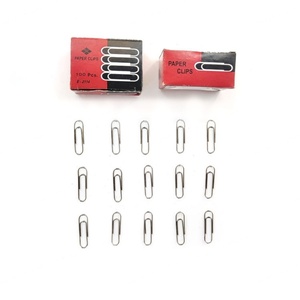 Hot Sale 28mm Standard Silver Desktop Metal <b>Paper</b> Clips Strong Organizational Tool for Office <b>Files</b> - Product Image 4