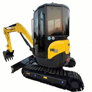 Mini-excavatrice 3,5 tonnes d'occasion, Japon, Yanmar VIO35, machine à chenilles hydraulique avec moteur et boîte de vitesses, certifiée CE, accessoire tarière - Product Image 1