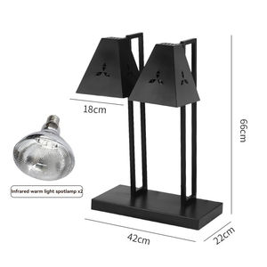 Lámpara de Calor <span class=keywords><strong>para</strong></span> Alimentos, Lámpara Negra <span class=keywords><strong>para</strong></span> Calentar Alimentos, Lámpara Eléctrica <span class=keywords><strong>para</strong></span> Calentar Alimentos, Lámpara de Escritorio <span class=keywords><strong>para</strong></span> Calentar Alimentos <span class=keywords><strong>para</strong></span> Buffet de Hotel - Product Image 4