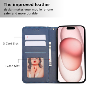 Étui de téléphone pour <span class=keywords><strong>Google</strong></span> <span class=keywords><strong>Pixel</strong></span> 6 6a <span class=keywords><strong>7</strong></span> <span class=keywords><strong>Pro</strong></span> 9 XL 10 avec porte-cartes magnétique étui en silicone portefeuille personnalisé en cuir PU Flip Cover Bags - Product Image 4