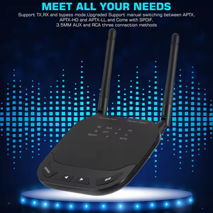 Émetteur-récepteur Bluetooth 5.0 B27 pour TV, prend en charge 2 casques, <span class=keywords><strong>RCA</strong></span> AUX 3.5mm, <span class=keywords><strong>fibre</strong></span> <span class=keywords><strong>optique</strong></span>, <span class=keywords><strong>adaptateur</strong></span> Bluetooth - Product Image 6