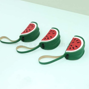 Bolsas de cuero para excrementos de perro con forma de sandía, bolsas para basura de mascotas y bolsas ecológicas para recoger y almacenar excrementos. - Product Image 3