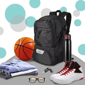 Échantillon gratuit – Sac de sport et de fitness de haute qualité pour l'extérieur avec compartiment à chaussures – Sac à dos de football et de basketball – Vente en gros - Product Image 5