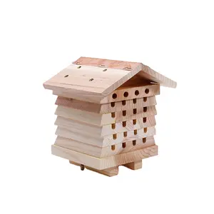 Good Quality Small And Dainty Wooden Bird Cage Christmas Birdhouse Kits Wooden Bird Houses