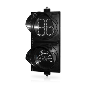 Melhor Preço: Sinalizadores de Tráfego LED para Bicicletas de 200mm em Vermelho e Verde para Faixas Não Motorizadas - Product Image 4