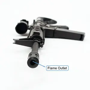 Household Ignition AR15 Lighters Kitchen Barbeque Gas Refillable Butane Gun Shaped Lighter