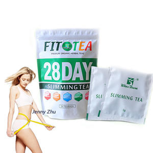 Thé détox pour la perte de poids en 28 jours - Thé minceur aux herbes naturelles, nettoyage du <span class=keywords><strong>ventre</strong></span>, brûleur de graisse, <span class=keywords><strong>sans</strong></span> sucre, décaféiné pour femmes, thé en sachet - Product Image 6