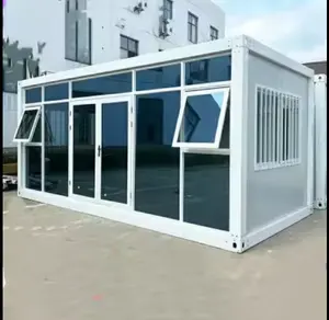 Customized Prefabricated House Lightweight Steel Frame Prefabricated Container House Low-cost Mobile Panel House