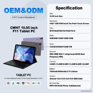 Thương hiệu mới 10.95 inch Tablet PC android13.0 6GB + 128GB 256GB wifi <span class=keywords><strong>4</strong></span> gam <span class=keywords><strong>Android</strong></span> Máy tính bảng Incell màn hình cảm ứng Pad trẻ em Máy tính bảng cho các trường học - Product Image 3