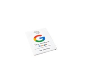 Etiqueta Adhesiva de PVC Personalizable con Código QR, NFC, para Mesa, con Reseñas de Google, Menú, para Restaurante, Instagram, Tarjeta de Membresía, Hotel