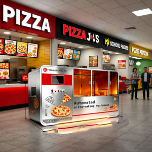 <span class=keywords><strong>Machine</strong></span> à pizzas de <span class=keywords><strong>24</strong></span> pizzas par heure (calculée à 2,5 minutes chacune) Ligne de production de pizzas à haute capacité - Product Image 4
