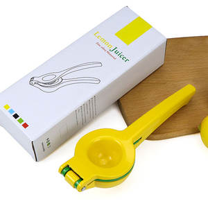 Exprimidor Manual de Limones LM, Exprimidor de Frutas de Aluminio Multifuncional, Prensa de Cítricos Fácil de Limpiar, Herramienta para Frutas Frescas, Utensilios de Cocina - Product Image 1