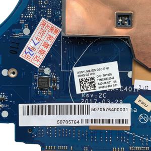 GD Original für HP Zbook Studio15 G3 Laptop <span class=keywords><strong>Motherboard</strong></span> I7-6700HQ CPU LA-C401P 840931-001 840932-601 Vollständig Getestet Schneller Versand - Product Image 2