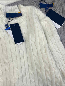 2025 Nuovo Maglione in Maglia Acrilica Slim-fit Casual con Logo Personalizzato Lt, Stile Vintage Classico Ralph Old Money con Motivi Animali Primaverili - Product Image 2
