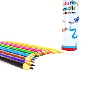 12 <span class=keywords><strong>Mac</strong></span> seau taille-crayons 12 couleurs de <span class=keywords><strong>crayon</strong></span> couleur <span class=keywords><strong>crayon</strong></span> de couleur promotionnel promotionnel en bois pinceau de haute qualité - Product Image 3