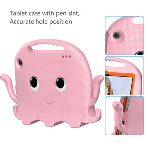 Pour <span class=keywords><strong>Amazon</strong></span> Kindle Fire <span class=keywords><strong>HD</strong></span> 7 2022 enfants mousse EVA douce poignée antichoc étuis robustes pour tablettes avec bandoulière protecteur d'écran - Product Image 2