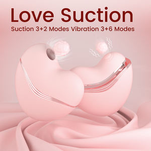 Venta al por mayor nuevo juguete sexual de succión en forma de corazón para mujer masturbador femenino orgasmo rápido masajeador de succión de potencia - Product Image 3