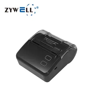 Zywell Nieuwe Draagbare Mini Inktloze 80Mm Thermische Bonprinter Zm06 3Inch Bluetooth Rekeningprinter
