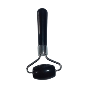 Nature Obsidian Single <b>Roller</b> Face Massager Gua Sha Tool for Facial Skin Care Puffiness Relief - Product Image 2