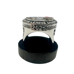 Anillo de Campeonato de la Liga Americana 2025 de los Toronto <span class=keywords><strong>Blue</strong></span> Jays con Caja de Exhibición - Product Image 3