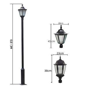 3m 4m 5m Die-casting Aluminium <strong>Lights</strong> Ip65 Outdoor Led <strong>Street</strong> Garden Pole <strong>Light</strong>,Support Customized High-quality <strong>Street</strong> <strong>Lights</strong> - Product Image 3