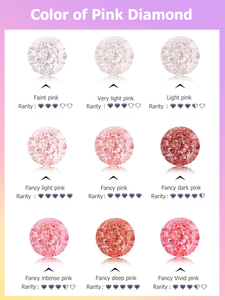 Zhanhao เครื่องประดับแลปเครื่องประดับเพชรสีชมพู1CT 2CT 3CT หลวมการปรับแต่งเครื่องประดับเพชร - Product Image 5