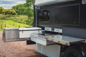 Ecocampor Descuento por Compra al por Mayor <span class=keywords><strong>Caravana</strong></span> Todoterreno Ligera de 13 pies con Techo Elevable Remolque de Fibra de Vidrio RV Estándar Australiano en Venta - Product Image 4