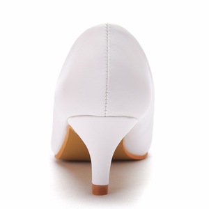 Nuova donna 5 cm <span class=keywords><strong>tacco</strong></span> basso pump <span class=keywords><strong>scarpe</strong></span> arco supporto bianco Comfort Close <span class=keywords><strong>scarpe</strong></span> da donna <span class=keywords><strong>scarpe</strong></span> da ufficio tacchi donna - Product Image 3