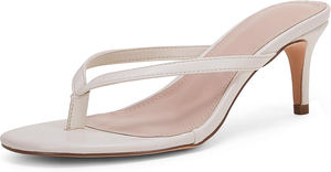 Kadın lüks moda yüksek topuklu zarif Dressy rahat topuklu sandalet, çok yönlü pompalar ve katırlar için parti düğün akşam yaz - Product Image 2