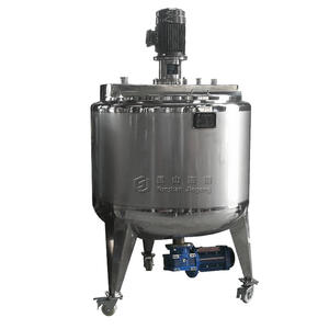 Tanque de Fusión de Grado Alimenticio con Chaqueta y Aislamiento para Productos Viscosos, Tanque de Mezcla Sanitario con Agitación Lenta - Product Image 3