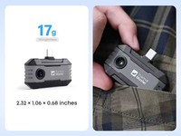 Kamera Termal 2026 P1 Resolusi 320*240 X³IR 600 ℃   Rentang Suhu Tinggi untuk Ponsel iPhone Android Thermal Imager Hvac Thermal Master