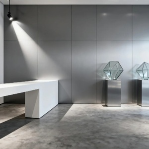 Panneau composite en aluminium Alucobond <span class=keywords><strong>de</strong></span> qualité 4x8 pieds pour la décoration intérieure, revêtement mural intérieur - Product Image 6