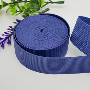 Correa de nailon elástica de alta elasticidad con logotipo personalizado de fábrica, tejido grueso de nailon de color, banda elástica intercolor para arnés de silla de montar - Product Image 2