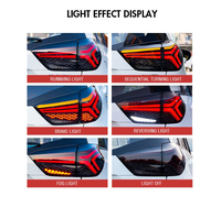Feux arrière LED fumés avec clignotants dynamiques séquentiels et éclairage de bienvenue pour Honda Fit Jazz GR9 2020, installation Plug and Play