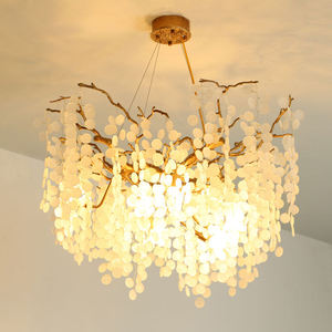 Moderne Franse takkenkroonlamp woonkamer eetkamer lamp luxe gouden kristallen hanglamp voor hotel - Product Image 1