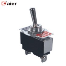 19MM Waterproof Flat Shape Screw Terminal Metal Push Button Switch