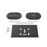 Nouveau support mural universel de support de rangement d'usine pour console mince PS5 et support de casque de manette TP5-3502